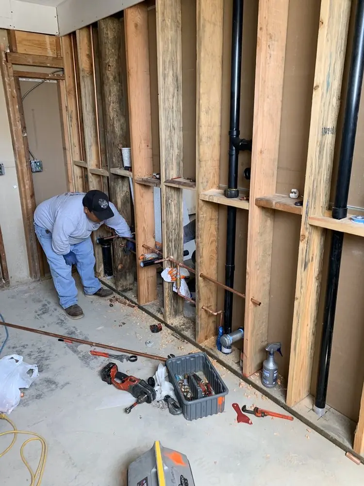 Commercial rough-in plumbing for Commercial Plumbing in Pinehurst